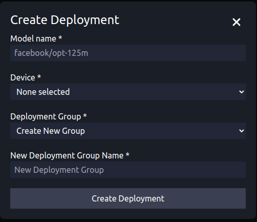 Reader Creation Page