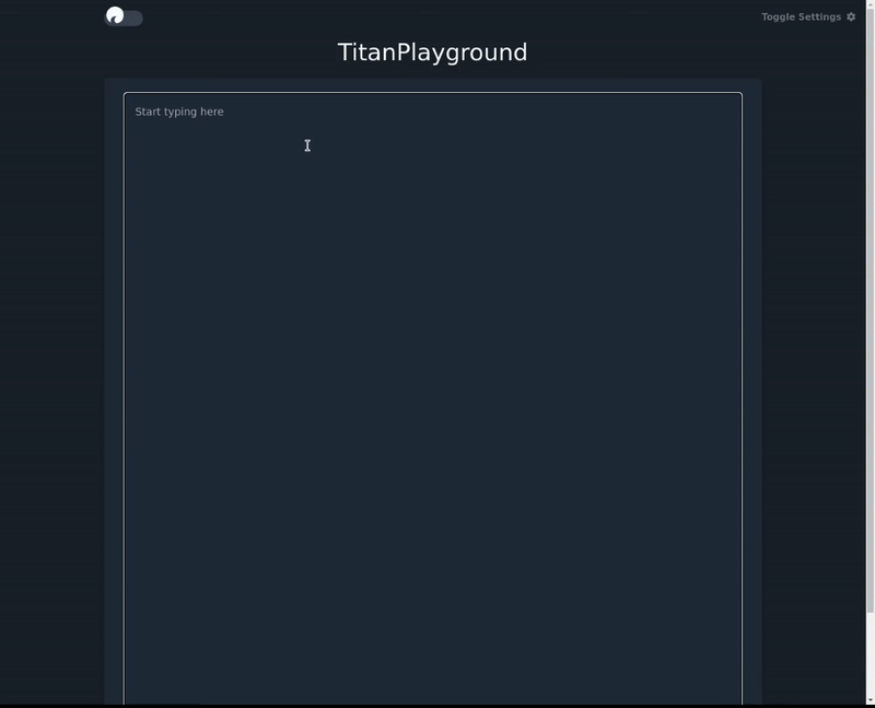 The Doubleword playground